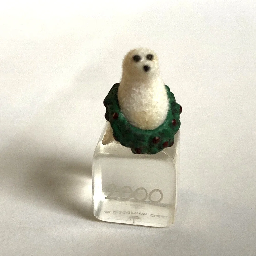 Hallmark Christmas Ornament Keepsake Miniature Ice Block Buddies 2000 Polar Bear